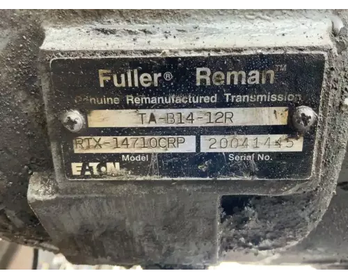Eaton/Fuller RTX14710CRP Transmission Assembly