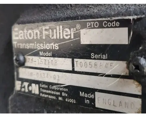 Eaton/Fuller RTX15710B Transmission Assembly