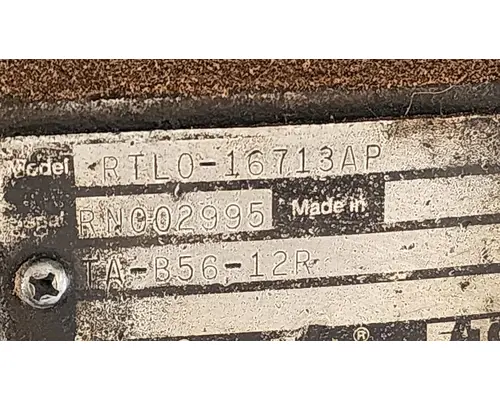 Transmission Assembly EATON/FULLER RTLO16713 American Truck Salvage