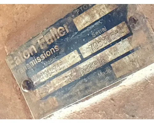 Transmission Assembly EATON/FULLER RTO14715 American Truck Salvage