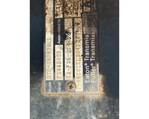 Transmission Assembly EATON/FULLER RTO16909ALL American Truck Salvage