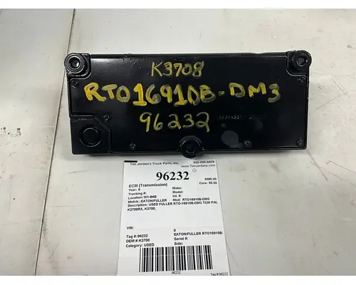 ECM (Transmission) EATON/FULLER RTO16910B-DM3 Tim Jordan's Truck Parts, Inc.
