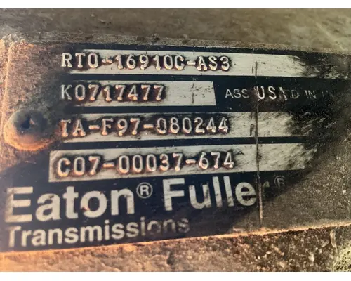 Transmission Assembly Eaton/Fuller RTO16910CAS3 Geco - Fresno