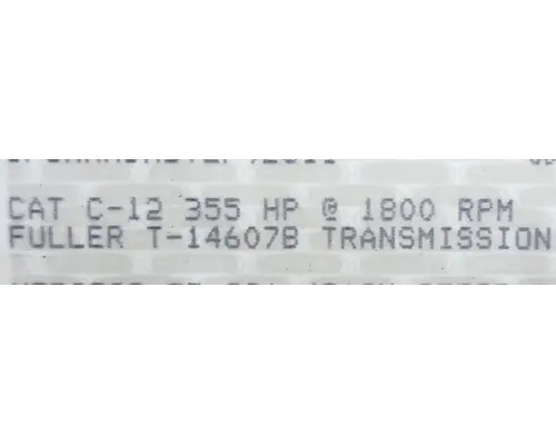 Eaton/Fuller T14607B Transmission Assembly