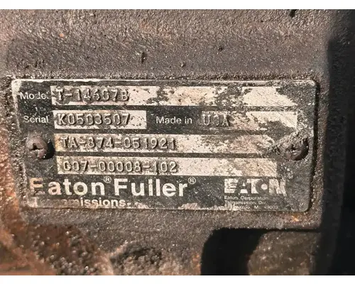 Eaton/Fuller T14607B Transmission Assembly