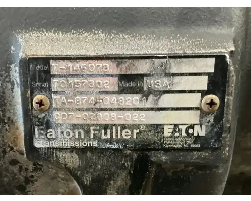 Eaton/Fuller T14607B TransmissionTransaxle Assembly