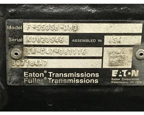 Eaton Mid Range  F5505B-DM3 Transmission