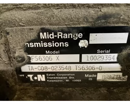 Eaton Mid Range  FS6306X Transmission