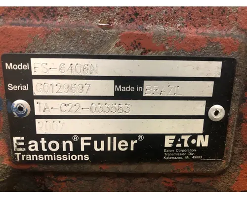 Eaton Mid Range  FS6406N Transmission