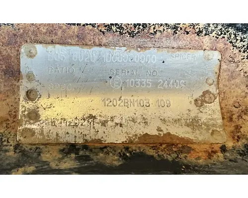 Eaton/Spicer E1202I Axle Assembly, Front (Steer)