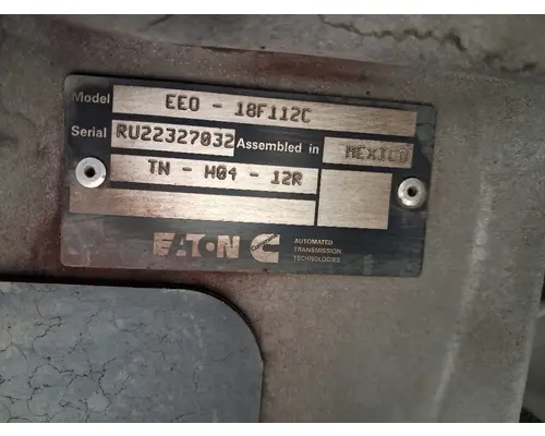 Transmission Assembly Eaton/Fuller EEO18F112C Geco - Fresno