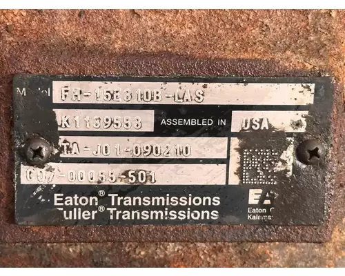 Transmission Assembly Eaton/Fuller FM15E310B LAS Complete Recycling Group LLC