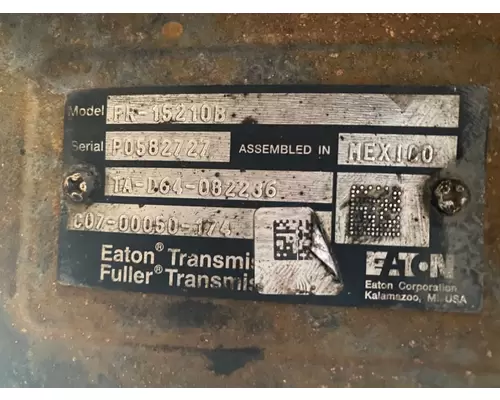 Transmission Assembly EATON/FULLER FR15210B American Truck Salvage