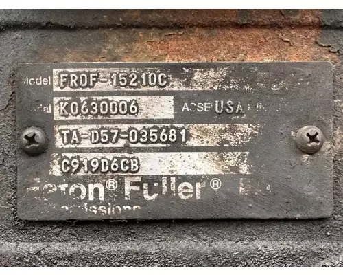 Transmission Assembly Eaton/Fuller FROF15210C Complete Recycling Group LLC