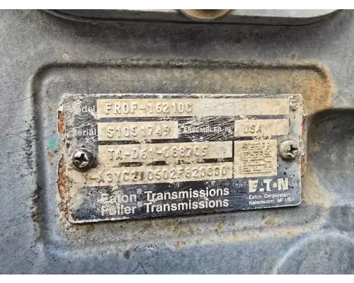 Transmission Assembly Eaton/Fuller FROF16210C Garabedian Equipment Company