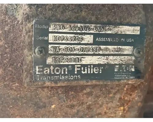 Transmission Assembly Eaton/Fuller RTO16910BDM3 Complete Recycling Group LLC