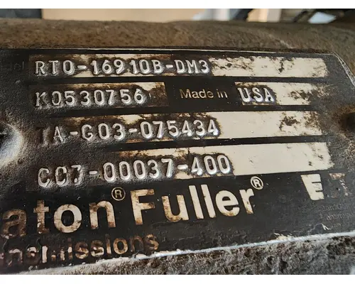 Transmission Assembly EATON/FULLER RTO16910BDM3 American Truck Salvage