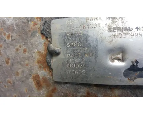 Rears (Rear) Eaton 17060S Casey's Truck Salvage World