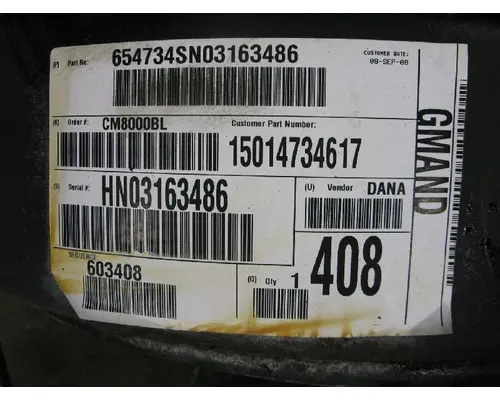 Axle Housing (Rear) EATON 21060S Michigan Truck Parts