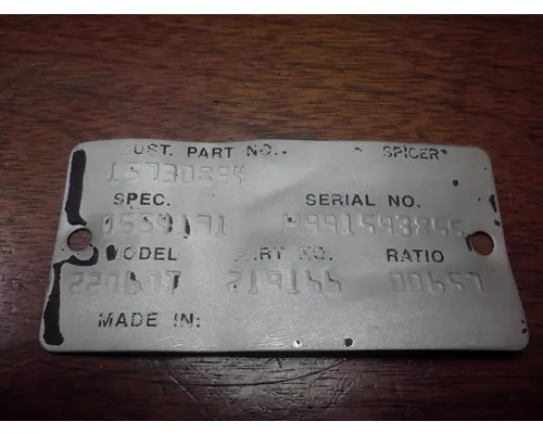 Rears (Rear) EATON 22060T Crest Truck Parts