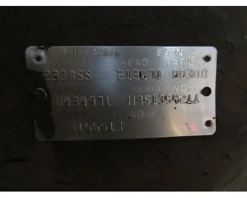 Rears (Rear) EATON 23085-S New York Truck Parts, Inc.