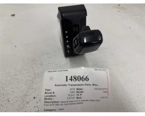 Automatic Transmission Parts, Misc. EATON A-8741 West Side Truck Parts