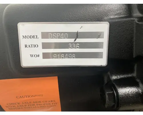 Eaton DSP40 Differential Assembly