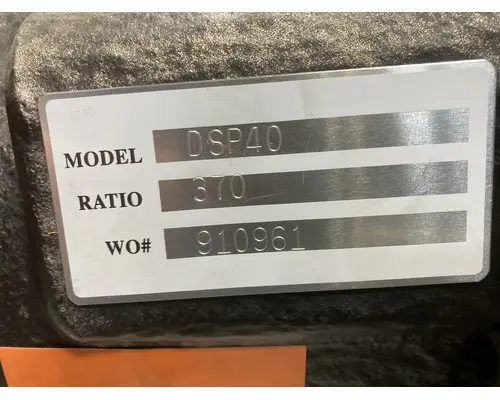 Eaton DSP40 Differential Assembly