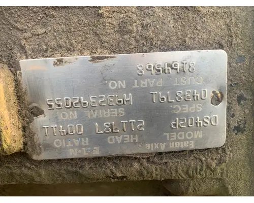 Rears (Front) EATON DS402P Truck Salvage International Inc