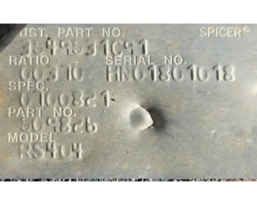 Differential Assembly (Front, Rear) EATON DS404 Custom Truck One Source