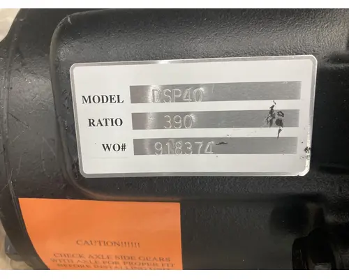 Differential Assembly (Front, Rear) Eaton DSP40 Vander Haags Inc Cb