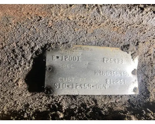 Eaton E-1200I Axle Assembly, Front (unused)