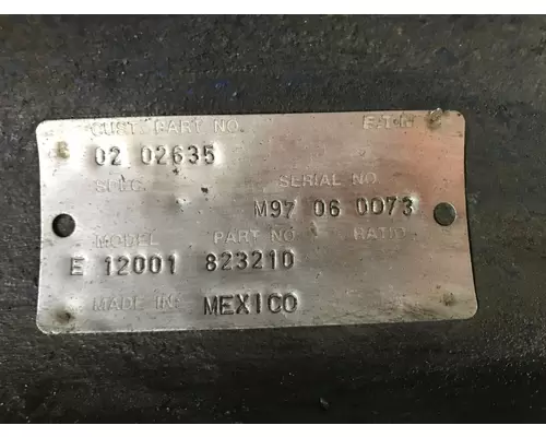 Axle Beam (Front) Eaton E-1200I Vander Haags Inc Cb
