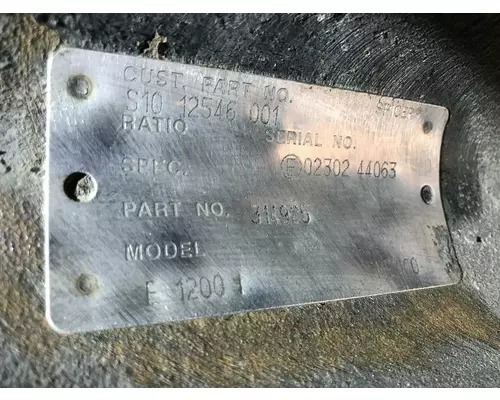 Axle Beam (Front) Eaton E-1200I Vander Haags Inc Cb