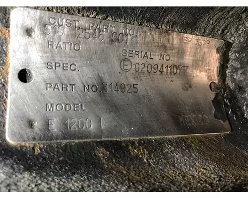 Axle Beam (Front) Eaton E-1200I Vander Haags Inc Cb