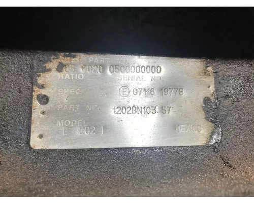 Eaton E-1202I Axle Assembly, Front (unused)