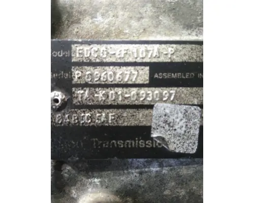 Transmission Assembly EATON EDCO6F107AP LKQ Heavy Truck - Goodys