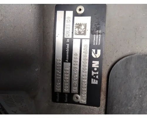 Transmission Assembly EATON EEO17F112C LKQ Thompson Motors - Wykoff