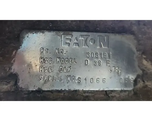 Eaton Other Axle Assembly, Rear