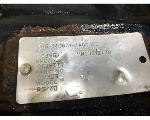 Eaton RSP40 Differential Pd Drive Gear