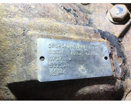 Eaton RSP40 Differential Pd Drive Gear