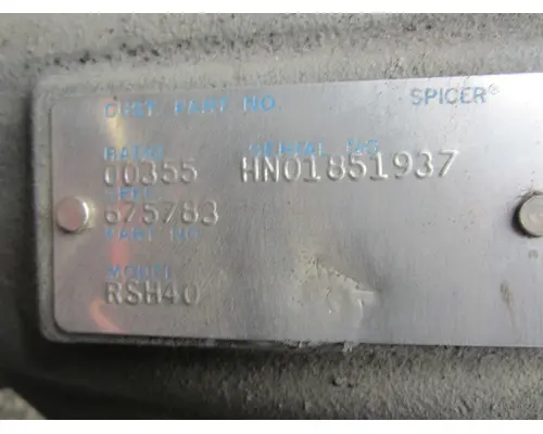 Rears (Rear) EATON RSH40 Michigan Truck Parts