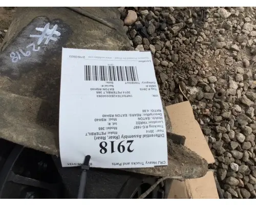 Differential Assembly (Rear, Rear) EATON RSH40 Crj Heavy Trucks And Parts