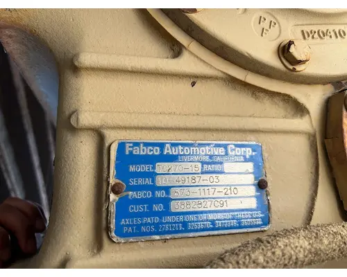 FABCO TC270 Transfer Case Assemblymotor
