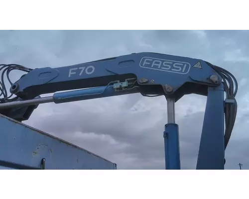 FASSI F70 EQUIPMENT, MOUNTED BOOMLIFTCRANE