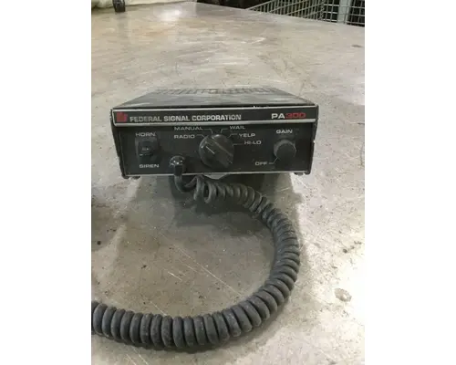 FEDERAL SIGNAL CORP FIRE TRUCK Electrical Parts, Misc.