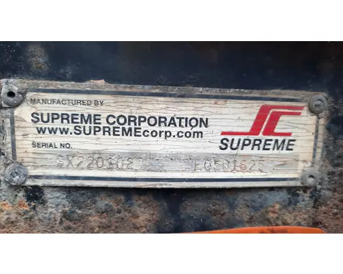 FLATBED SUPREME CORP TRUCK BODIES, BOX VANFLATBEDUTILITY
