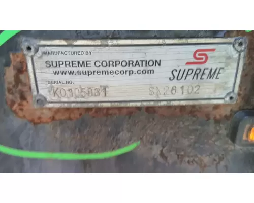 FLATBED SUPREME CORP TRUCK BODIES, BOX VANFLATBEDUTILITY