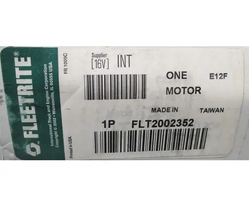 FLEETRITE 110 Series Starter Motor