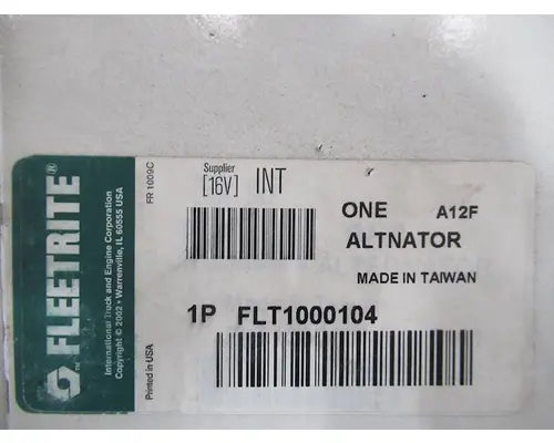 FLEETRITE N1 Series Alternator